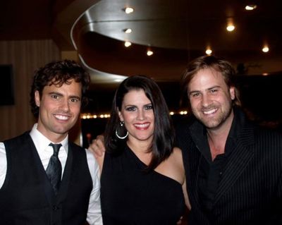 David Burnham, Kelli Provart and James C Mulligan Photo