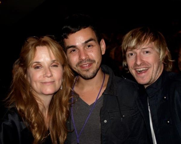 Lea Thompson, Nick Perez and Jonny Morrow Photo
