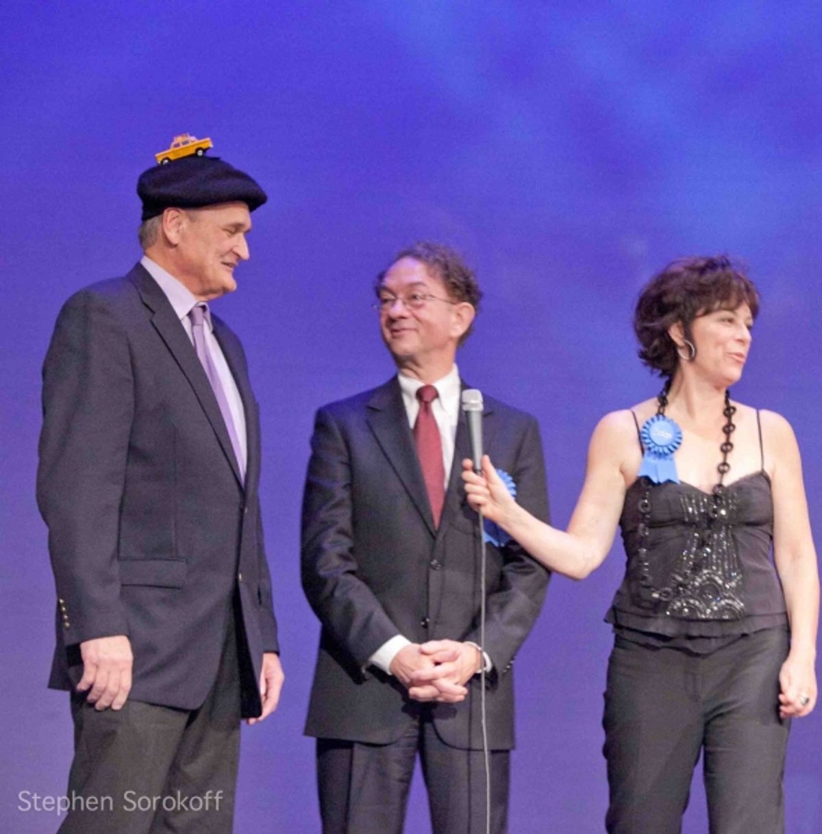 Dan Grassi, William Ivey Long, Jane Kaczmarek at 