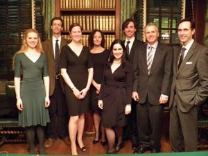 Back row-David M. Lutken, Barbara Walsh, Tony Wolf. Front row- Jennifer Stepanyk, Annmarie Benedict, Stephanie D'Abruzzo, Dan Cordle, Bill Connington @ BroadwayWorld Back row-David M. Lutken, Barbara Walsh, Tony Wolf. Front row- Jennifer Stepanyk, Ann Photo