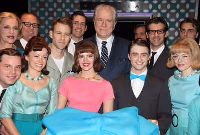 Christopher J. Hanke, Rose Hemingway, Daniel Radcliffe, John Larroquette along with t Photo