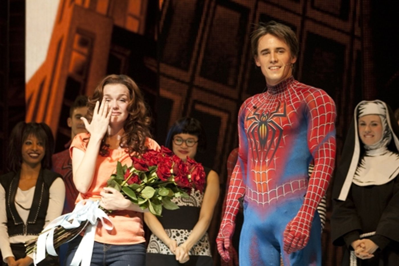 Photo Coverage: Jennifer Damiano Bids Farewell to SPIDER-MAN Photo Coverage: Jennifer Damiano Bids Farewell to SPIDER-MAN Image