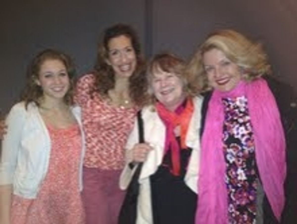 Jill Shackner, Alysia Reiner, Shirley Knight and Alison Fraser at 