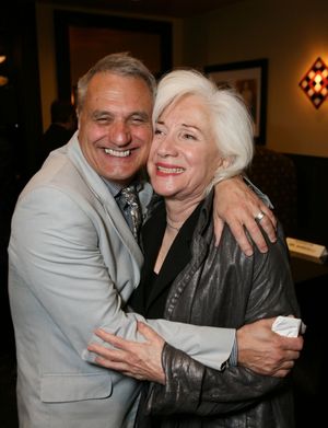 LOS ANGELES, CA - NOVEMBER 6: Writer/Director Morris Panych (L) and cast member Olymp Photo