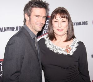 Jack Davenport and Anjelica Huston Photo