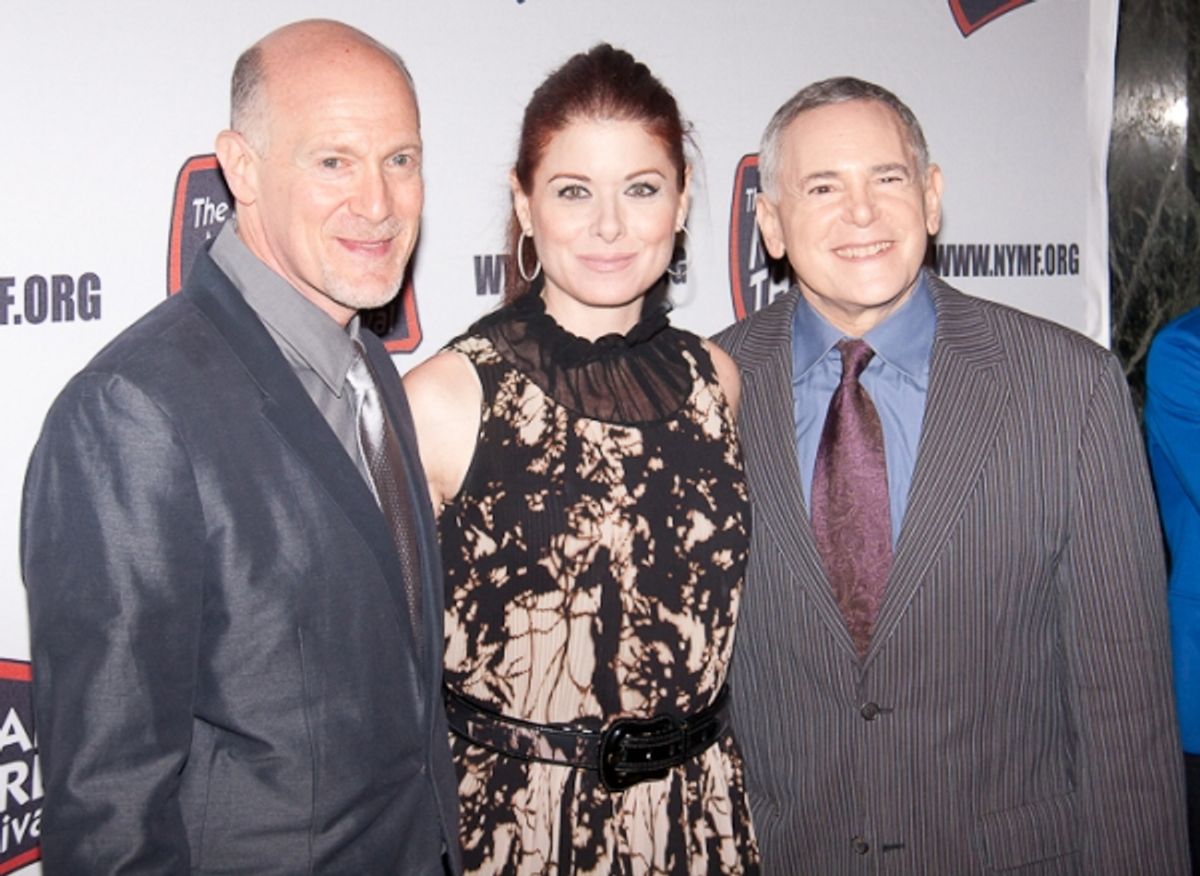 Neil Meron, Debra Messing, and Craig Zadan at 