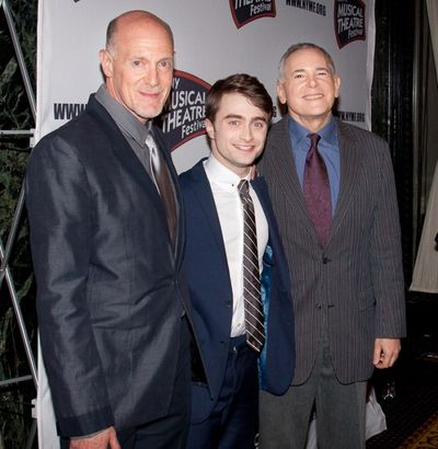 Neil Moren, Daniel Radcliffe, and Craig Zadan Photo