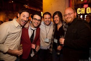 Lance Rubin, writer Joe Iconis, director John Simpkins, Ashley Rodbro, Jason â€Ë"SweetTooth’ Williams @ BroadwayWorld Lance Rubin, writer Joe Iconis, director John Simpkins, Ashley Rodbro, Jason â⿠Photo