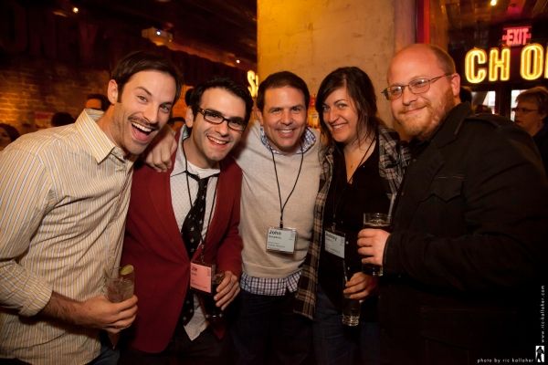 Lance Rubin, writer Joe Iconis, director John Simpkins, Ashley Rodbro, Jason ???? Photo