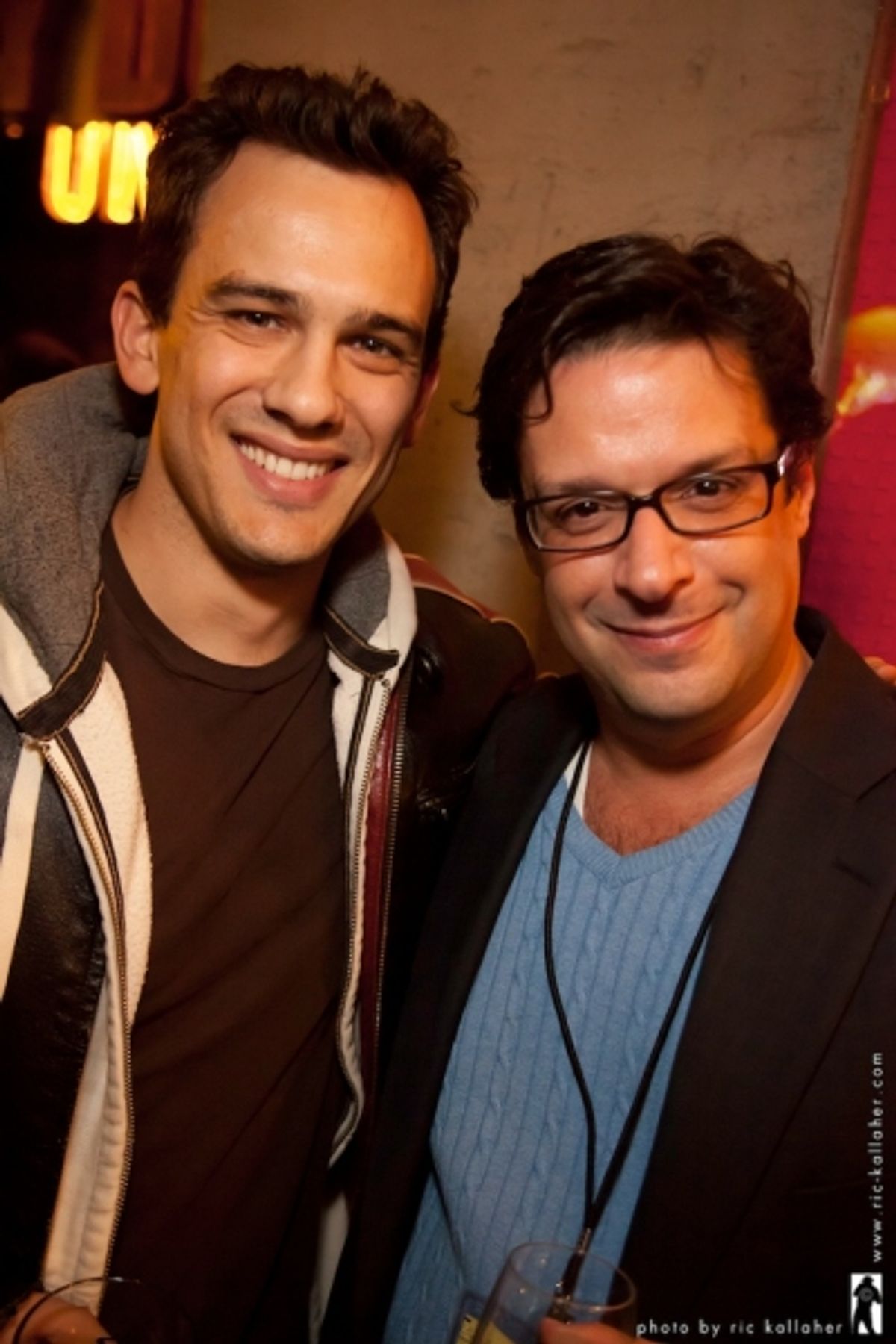 Charlie Brady and Joe Calarco at 