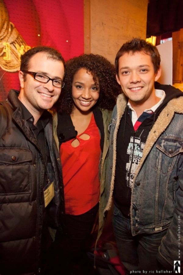 Rich Silverstein, Stephanie Umoh and Robi Hager Photo
