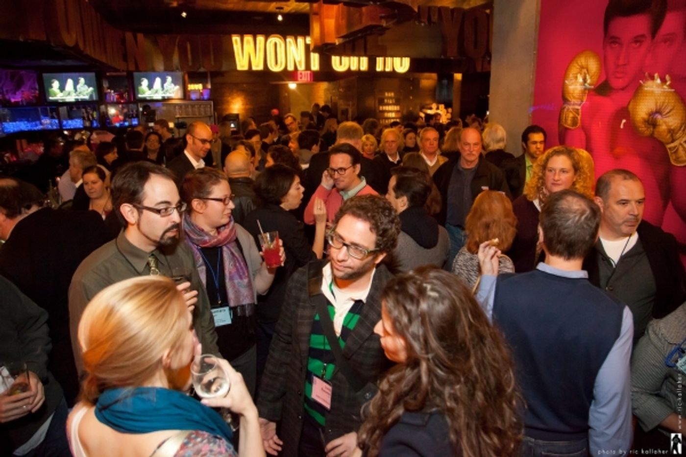 Photo Flash: Adam Gwon, Kate Wetherhead, et al. at Festival of New Musicals Party  Image