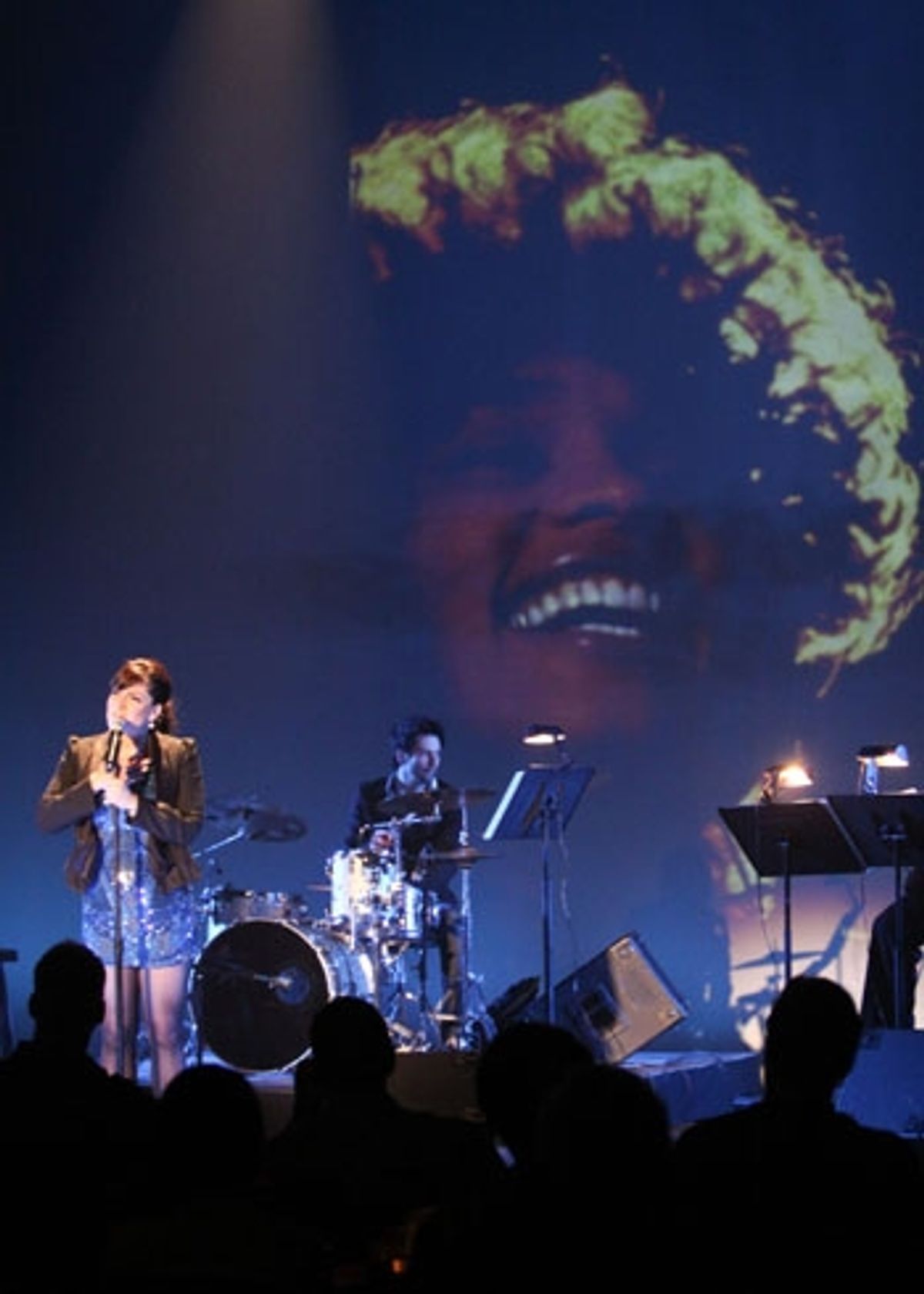 Shoshana Bean performs in Upright Cabaret's American Icon Series at 