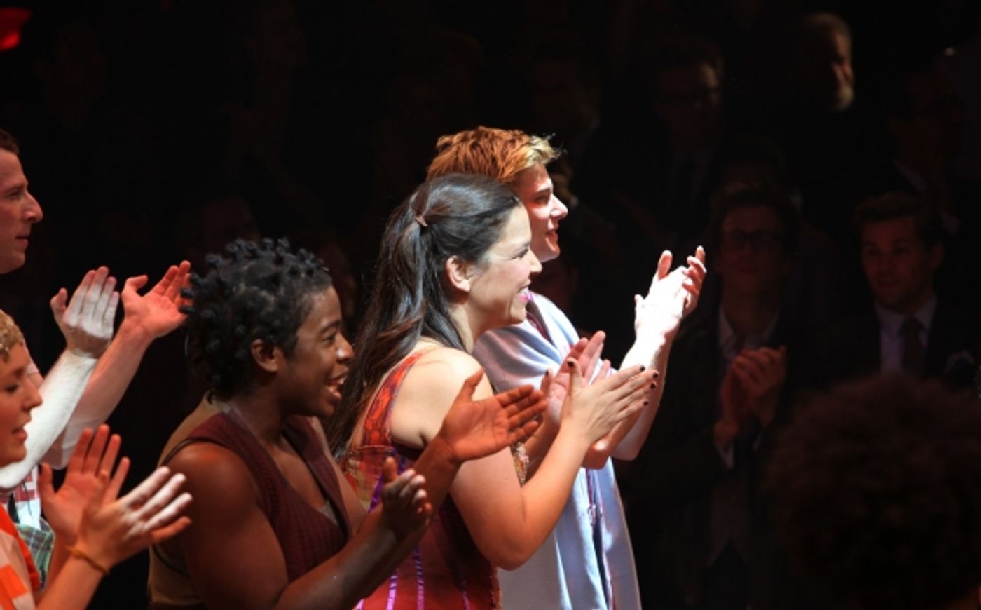 Photo Coverage: GODSPELL Opening Night on Broadway Curtain Call!  Image