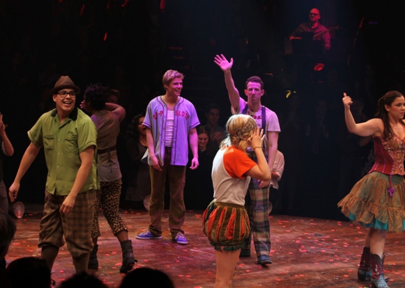 Photo Coverage: GODSPELL Opening Night on Broadway Curtain Call!  Image