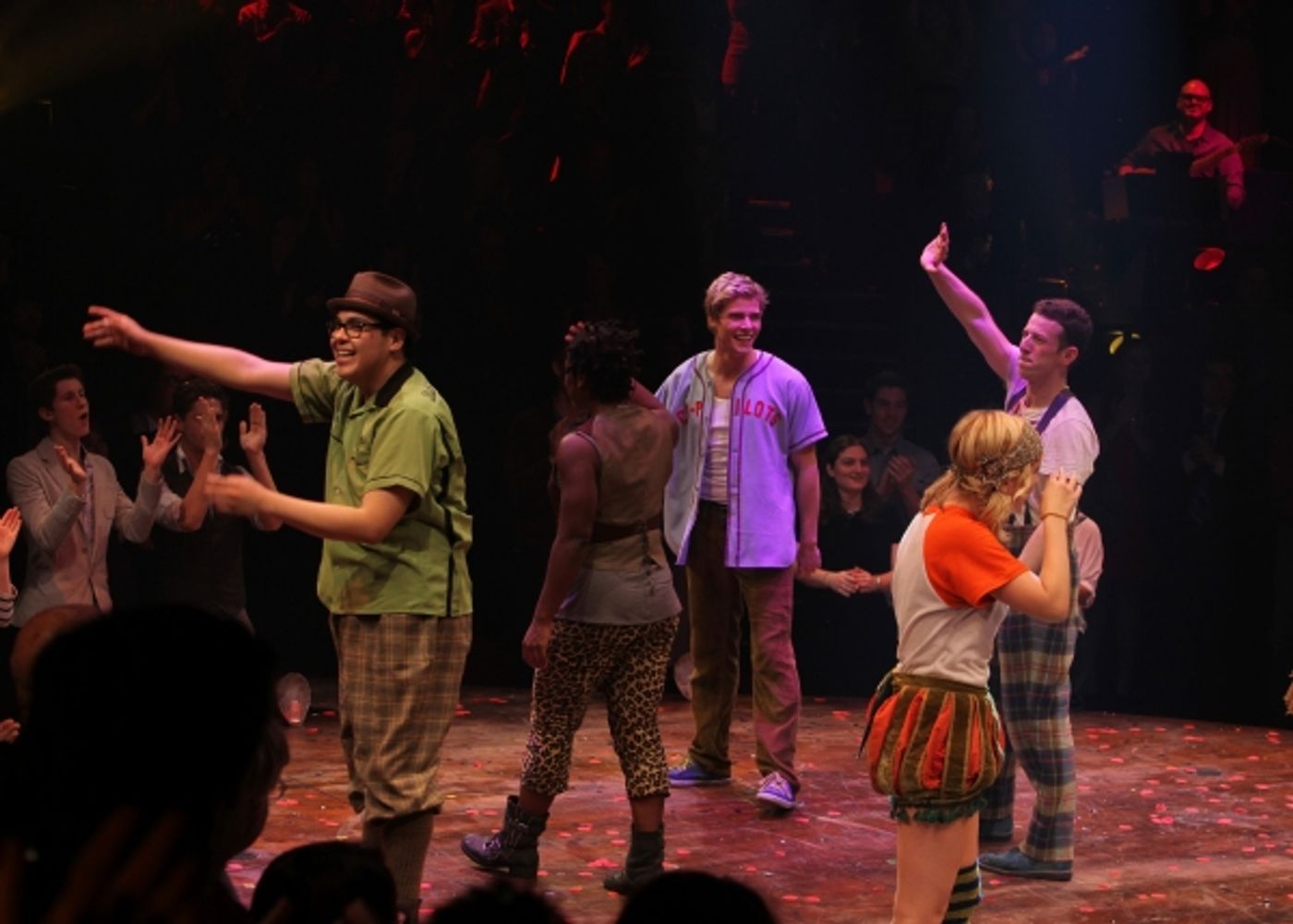Photo Coverage: GODSPELL Opening Night on Broadway Curtain Call!  Image