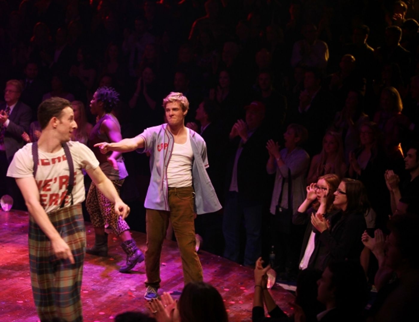 Photo Coverage: GODSPELL Opening Night on Broadway Curtain Call!  Image