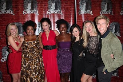 (L-R) Julia Mattison, Celisse Henderson, Lindsay Mendez, Anna Maria Perez de Tagle, M Photo