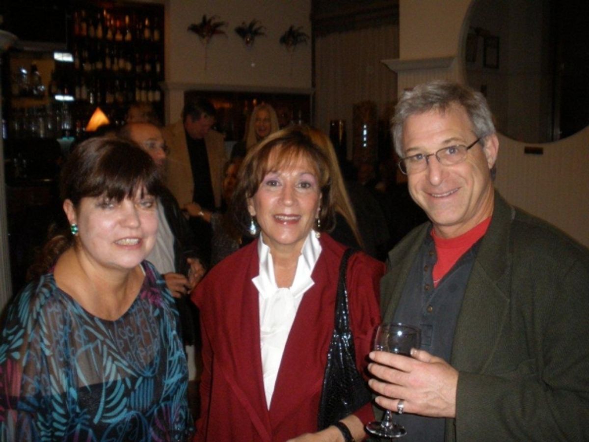 Awards producer Patricia Watt, Lynn Surry, Dan Whitten at 