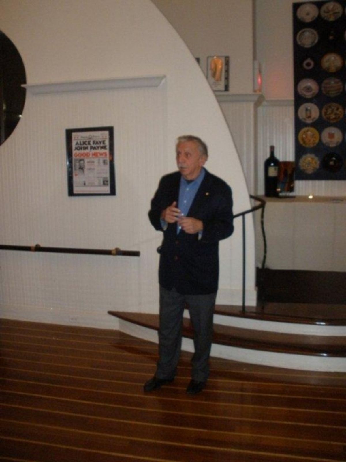 Producer Emanuel Azenberg at 