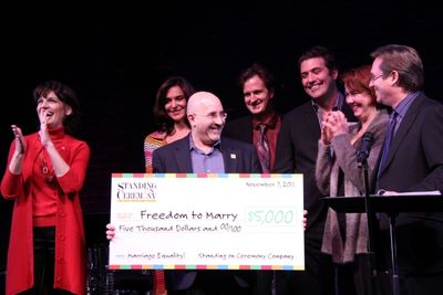  Beth Leavel, Polly Draper, Evan Wolfson, Matt Sullivan, Craig Bierko, Harriet Harris Photo