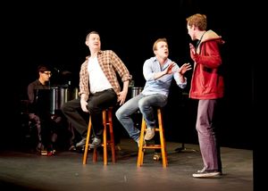 Jeff Ward, Trey Compton and Olli Haaskivi @ BroadwayWorld Jeff Ward, Trey Compton and Olli Haaskivi Photo