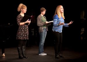 Carey Anderson, Jeannine Frumess and Gillian Goldberg @ BroadwayWorld Carey Anderson, Jeannine Frumess and Gillian Goldberg Photo
