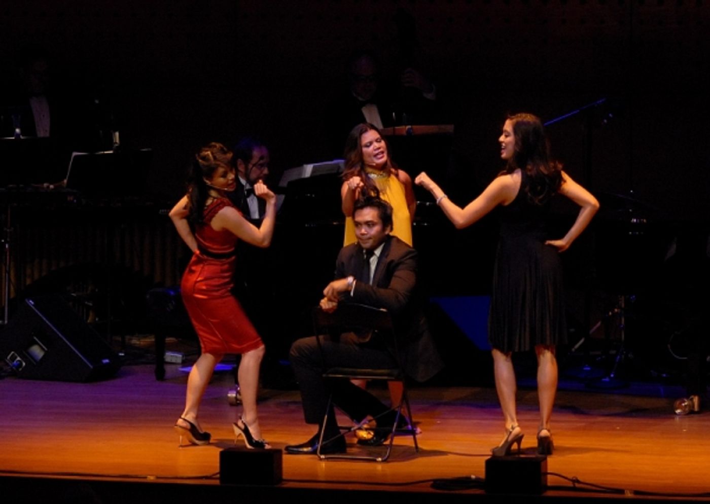 Photo Flash:  Salonga, Jacobs, Llana et al. in SUITES BY SONDHEIM  Image