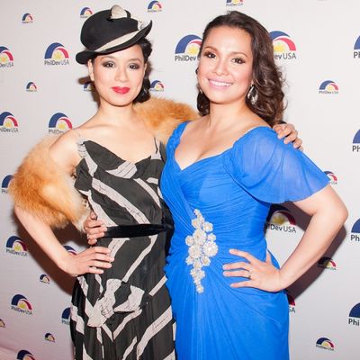 T.V. Carpio and Lea Salonga Photo