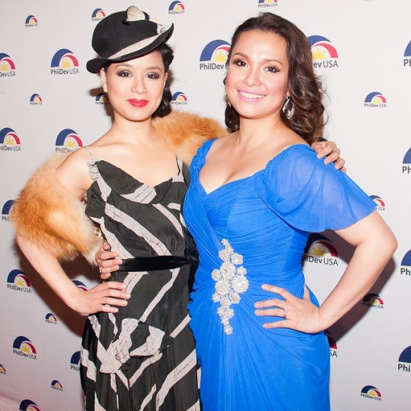 T.V. Carpio and Lea Salonga Photo