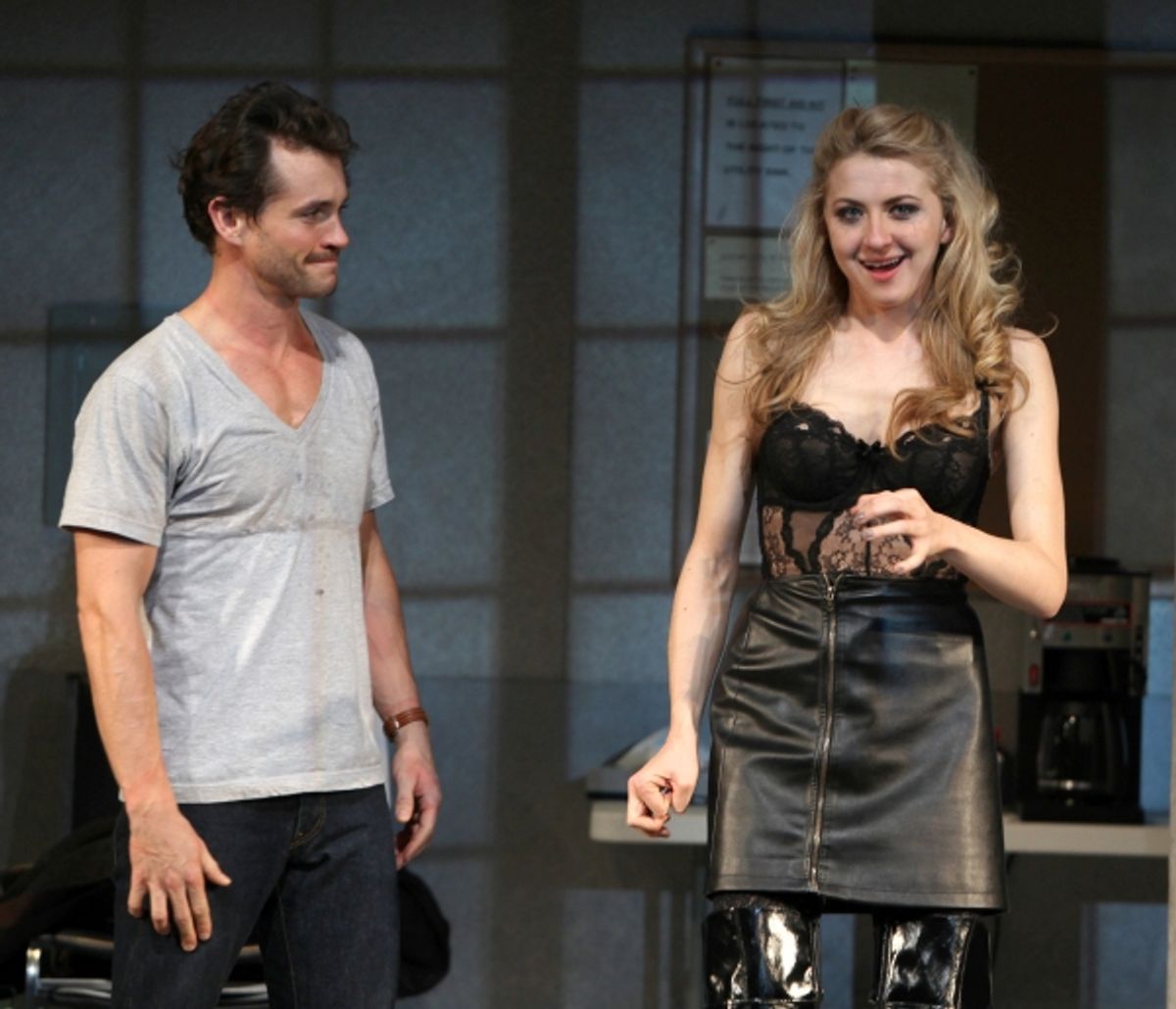 Hugh Dancy & Nina Arianda  at 