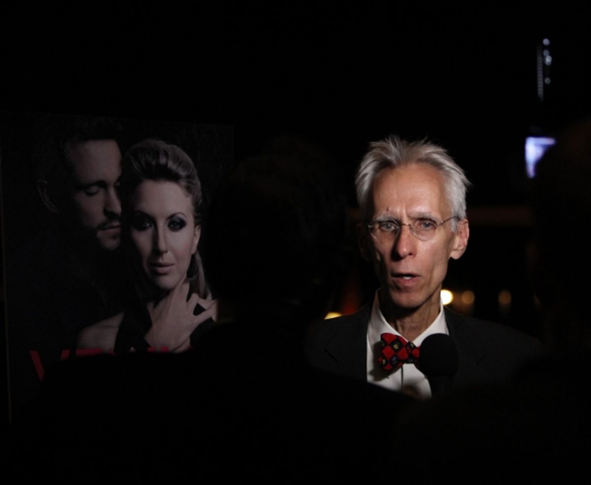 Playwright David Ives  at 