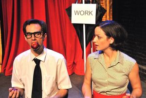 Michael Karas and Jen Slaw @ BroadwayWorld Michael Karas and Jen Slaw Photo