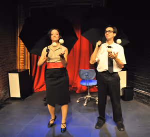 Jen Slaw and Michael Karas @ BroadwayWorld Jen Slaw and Michael Karas Photo