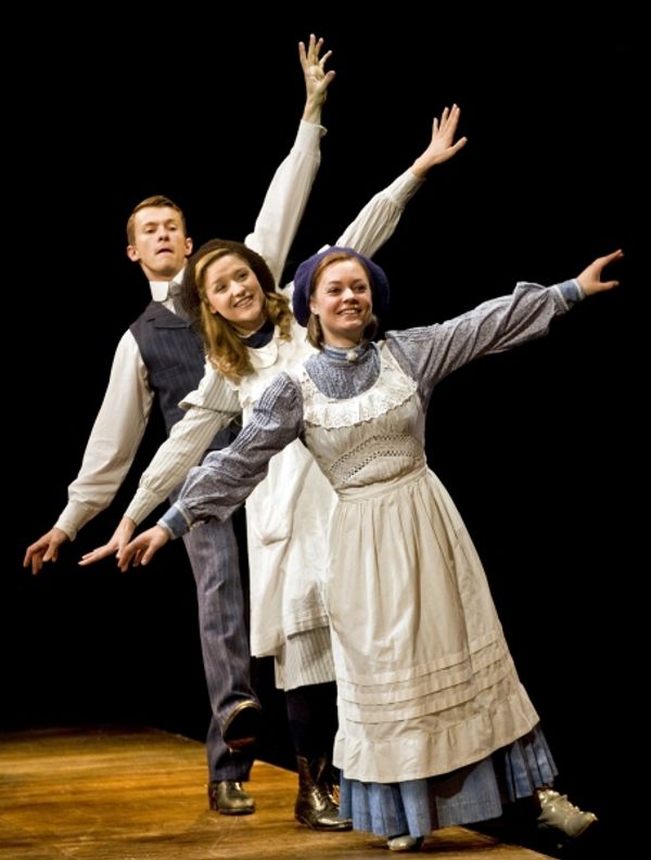 Tim Lewis, Grace Rowe and Amy Noble Photo