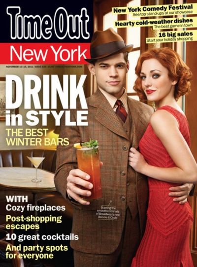 Jeremy Jordan and Laura Osnes Pose as BONNIE & CLYDE!
 Photo