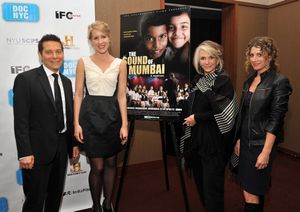 Michael Feinstein, director Sarah McCarthy, President of HBO Documentrary Films Sheil Photo