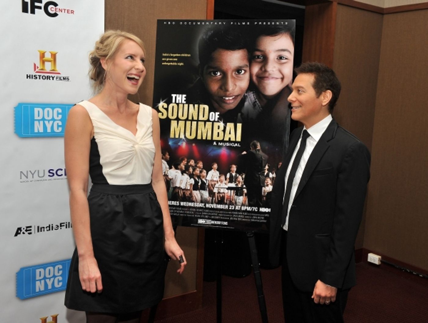 Photo Flash: Bebe Neuwirth, Michael Feinstein, et al. at  SOUND OF MUMBAI Premiere  Image