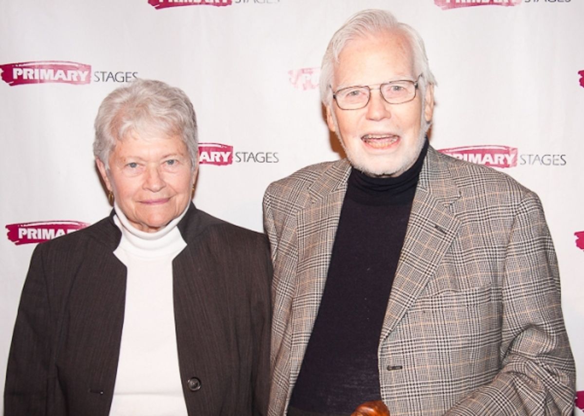 Frank Gilroy and Ruth Gilroy at 