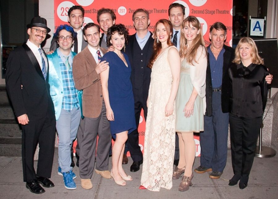 Photo Coverage: Marc Kudisch, Sebastian Arcelus & More Open THE BLUE FLOWER at Second Stage Image