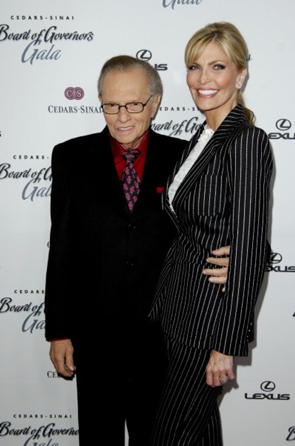 Manadatory Credit: Photo by Picture Perfect / Rex USA (868669o)Larry King & wife Shaw Photo