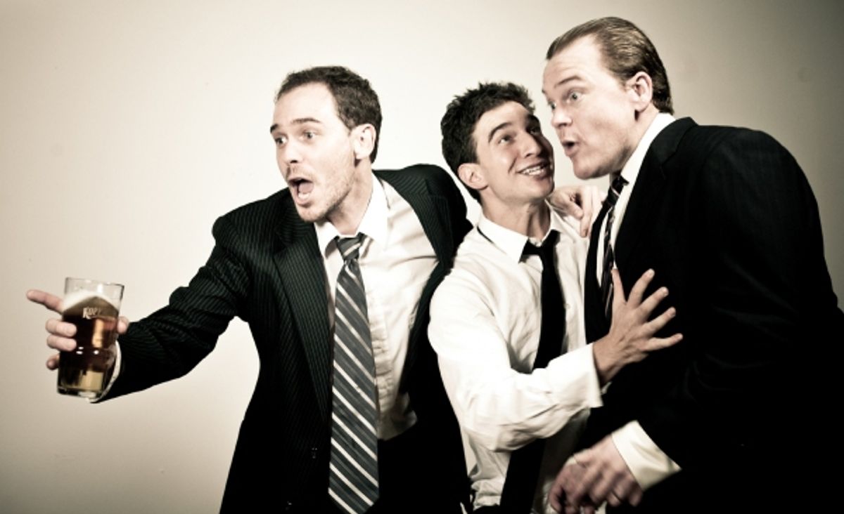 Malcolm Madera, Jake Silbermann and Jared Culverhouse at 