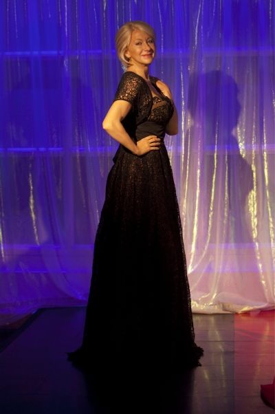 Wax figure of actress Dame Helen Mirren 
 Photo