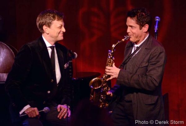 Jim Caruso, Dave Koz Photo