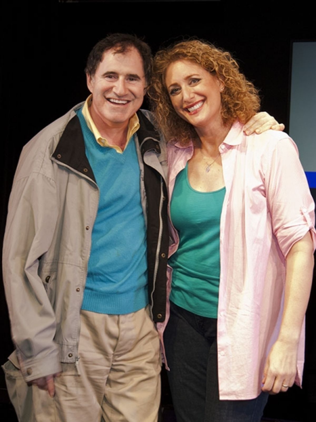 Richard Kind and Judy Gold at 