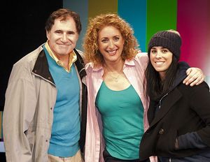Richard Kind, Judy Gold and Sarah Silverman Photo