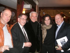 David Taylor, Henry Fogel, Elliott Golub, Hershey Felder, and Bill Zwecker Photo