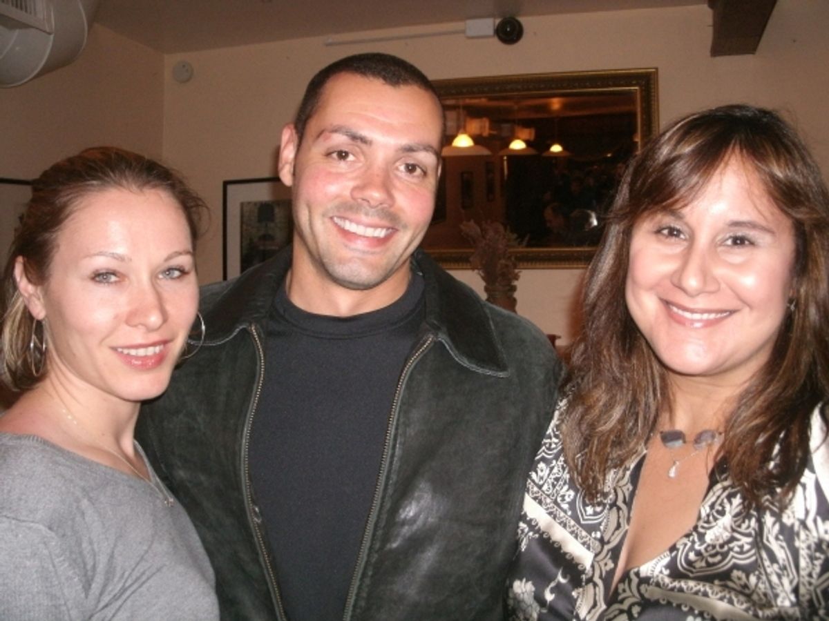 Julie Steffen, Merrick Jones, and Stacy Friedma at MAESTRO Opens at Royal George Theatre