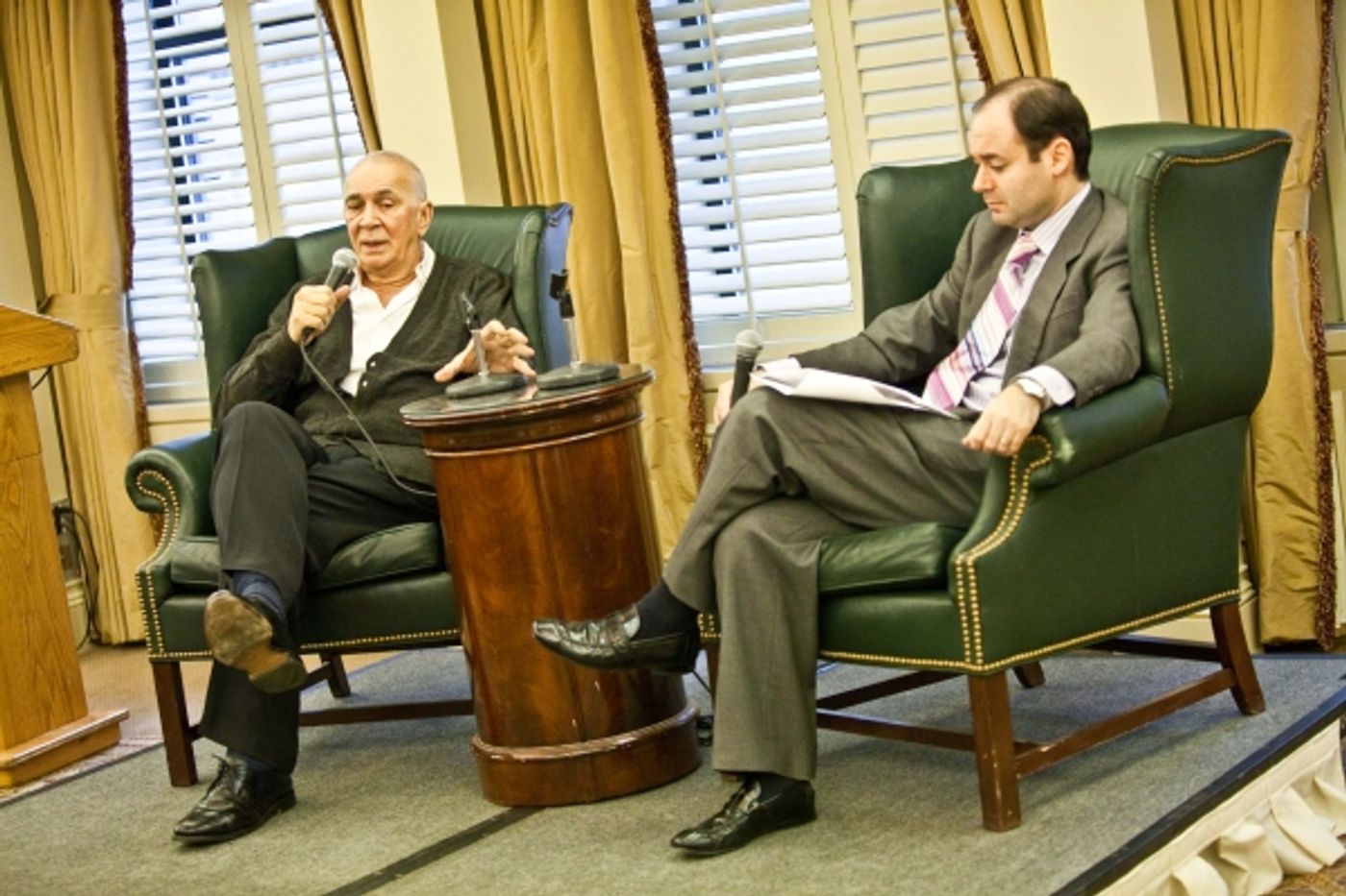 Photo Coverage: Frank Langella Chats at Hudson Union Society Speaker Series  Image