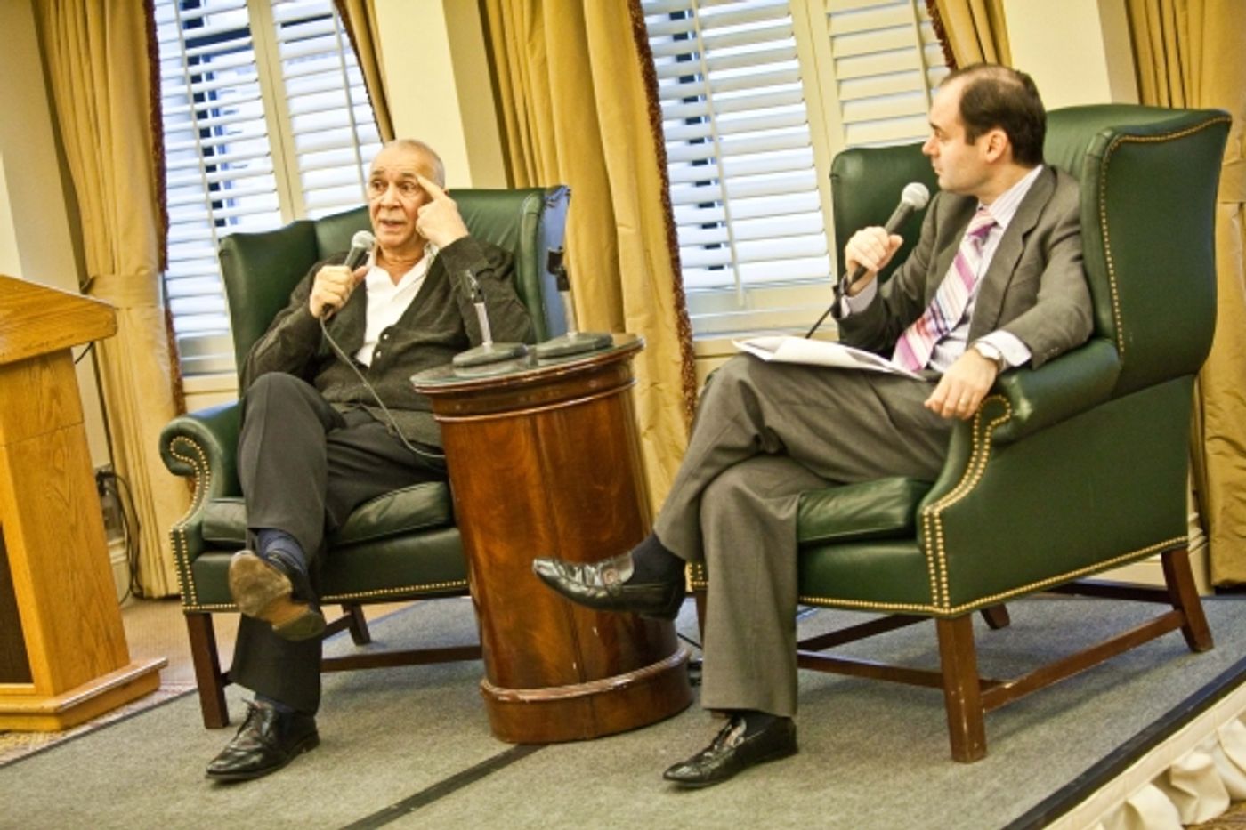 Photo Coverage: Frank Langella Chats at Hudson Union Society Speaker Series  Image
